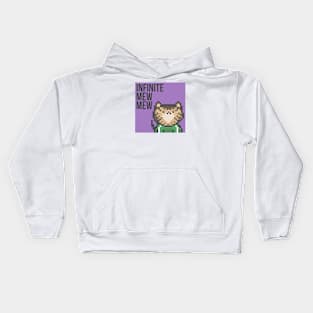 Pixel Cat 027 Kids Hoodie